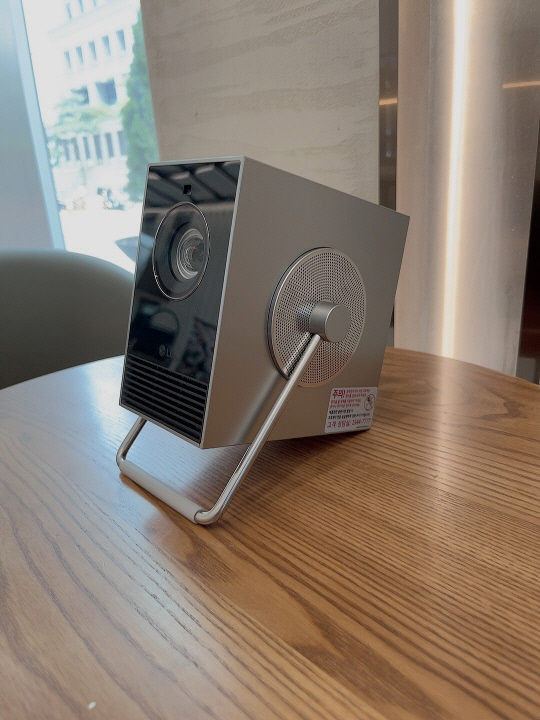 LG 시네빔 큐브. 장우진 기자